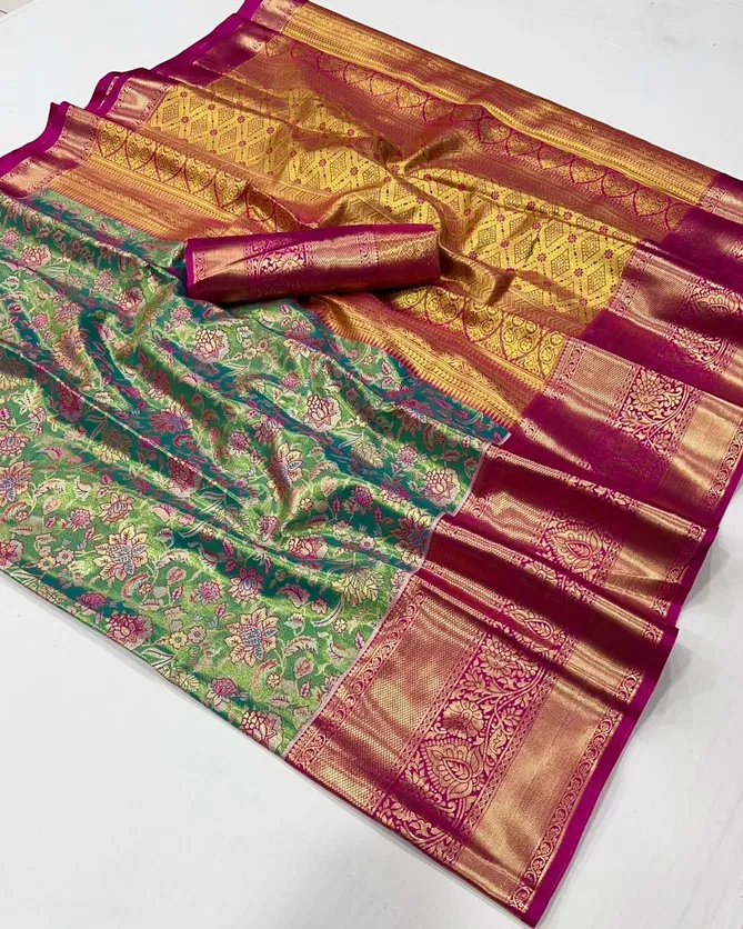 Dharmavaram By Sosy Handloom Silk Sarees Wholesale Market In India 